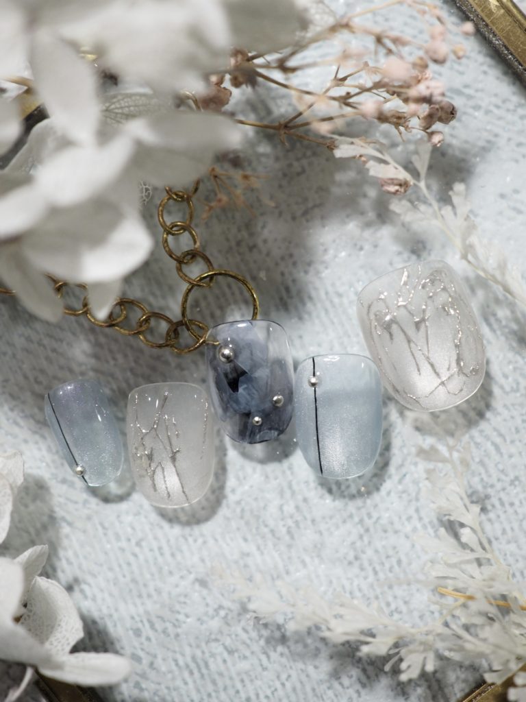 代官山ネイルサロンミラグロ 冬春ネイル