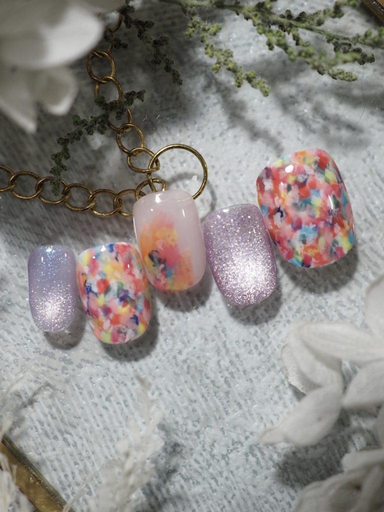 代官山ネイルサロンミラグロ 冬春ネイル